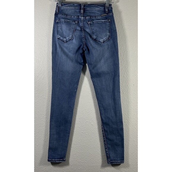 KanCan Blue Denim Skinny Preppy  Normcore Jeans Women's Size 3/25 - Picture 5 of 16